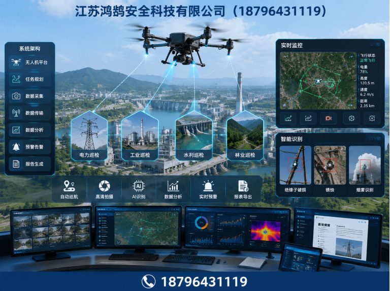 丽水无人机巡检系统展示图